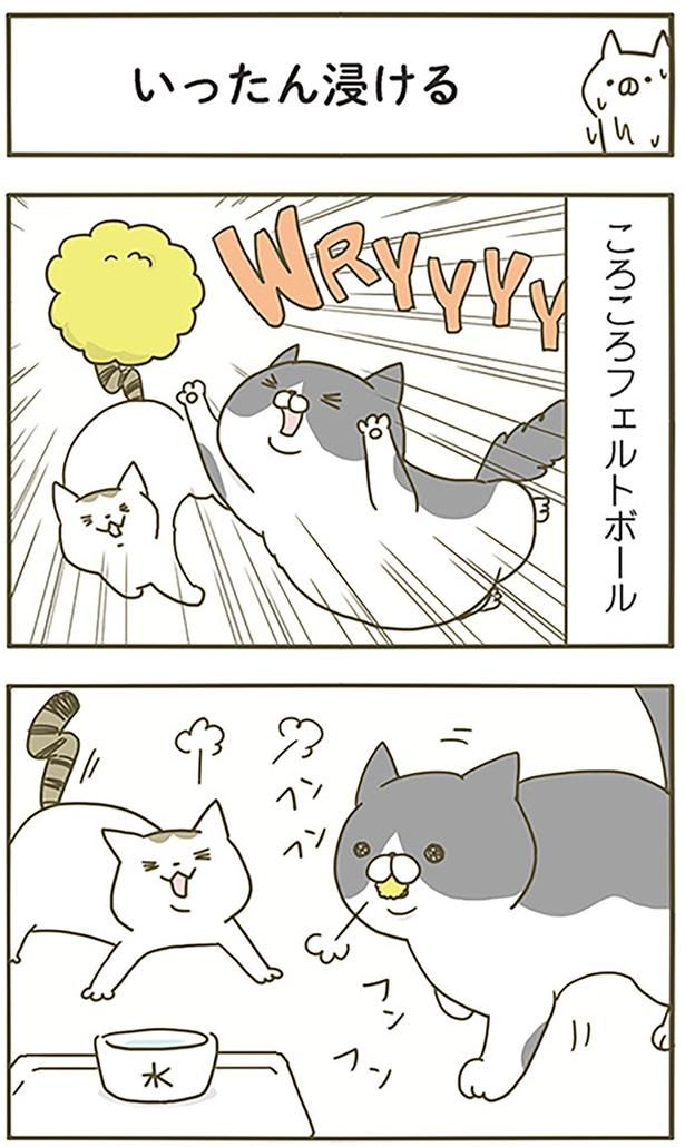 いったん浸ける （C）卵山玉子／KADOKAWA
