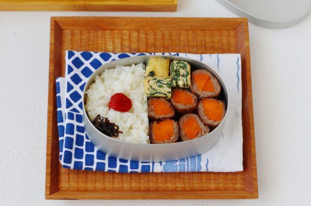 にんじんの肉巻き