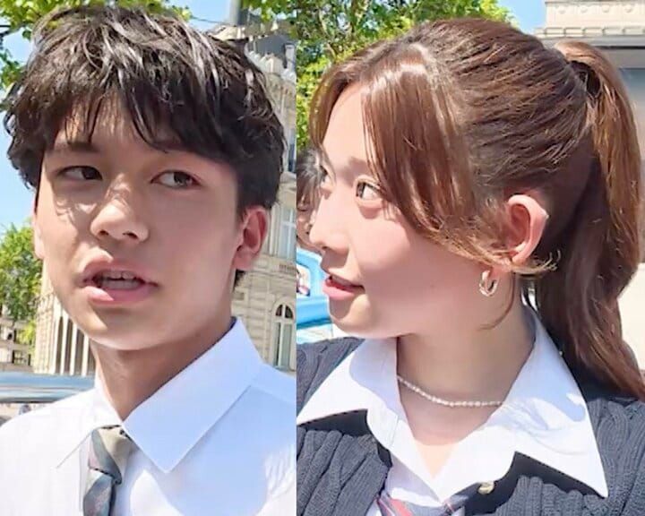 スタイル抜群！ヤンキーキャラの高3美女に高1オクテ男子が精一杯アピール