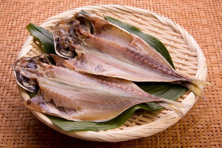 アジの干物