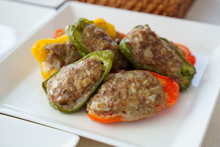 ピーマンの肉詰めや炒め物は栄養素を無駄なく吸収できる理にかなった調理法です