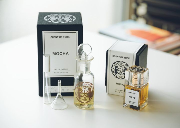 天然香料のみの「SCENT OF YORK.」のパフューム。