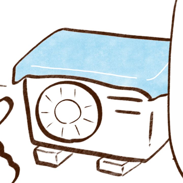 よかれと思って室外機に濡れたタオルをかけたら「知らなかった」「逆効果？」【漫画】