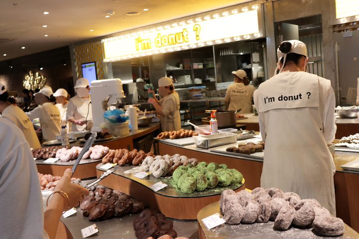 「I'm donut？」店内