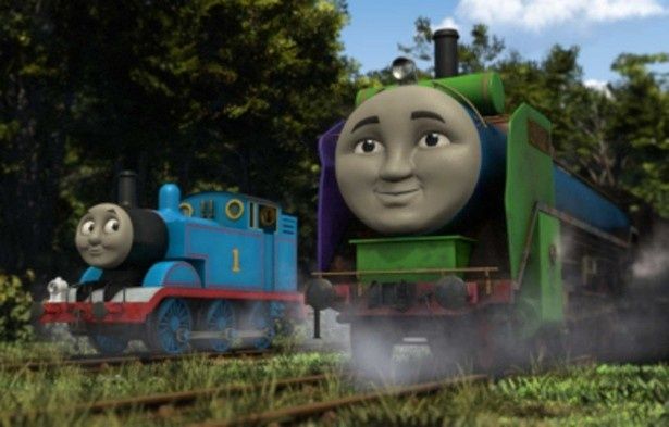 黒色が基本の通常のヒロとは異なる車体色をした「パッチワークヒロ」 (C)TOMY※プラレールは株式会社タカラトミーの登録商標
