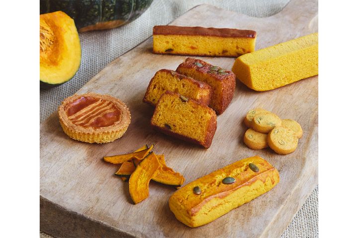 無印良品「ほめられかぼちゃ」を使用したお菓子