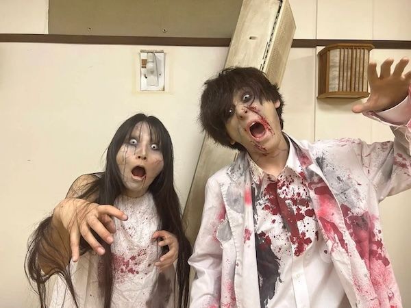 【広島県福山市】レジャー施設・みろくの里で、ホラー専⾨制作会社・怖がらせ隊が、お化け屋敷を実施
