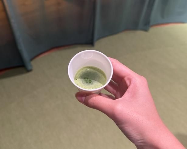 グリーンティを抹茶ドリンクで体験