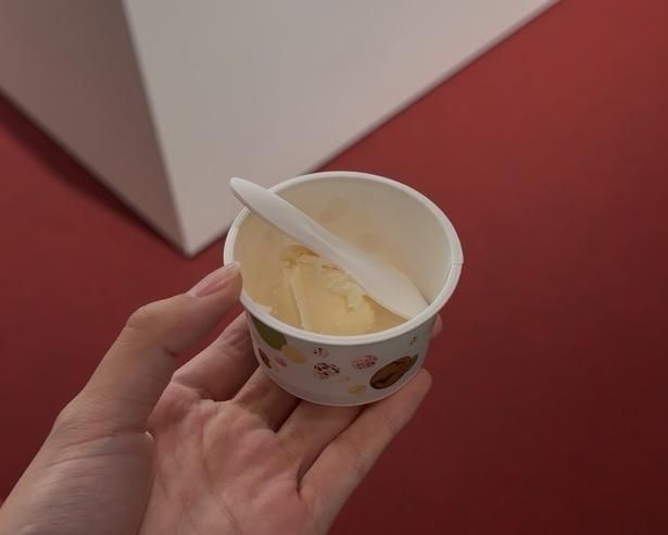 【写真】ミルク、砂糖、卵のみで作られた「プレーンミルクアイスクリーム」。体験できるのはこのイベントだけ！