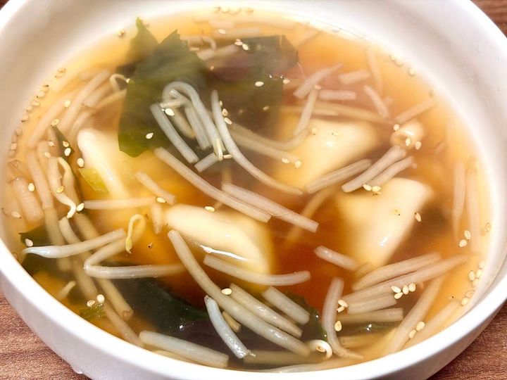 中華スープの具材として食べてみた！