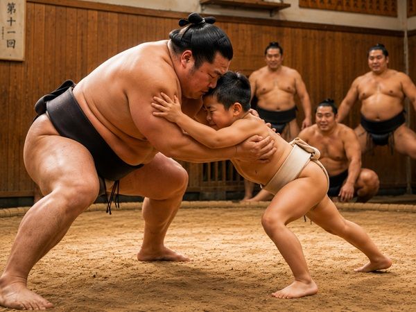 【福岡県福岡市】福岡武道館で「大相撲中村部屋」が合宿！公開稽古や相撲体験、ちゃんこ鍋交流会など