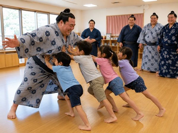 【福岡県福岡市】福岡武道館で「大相撲中村部屋」が合宿！公開稽古や相撲体験、ちゃんこ鍋交流会など
