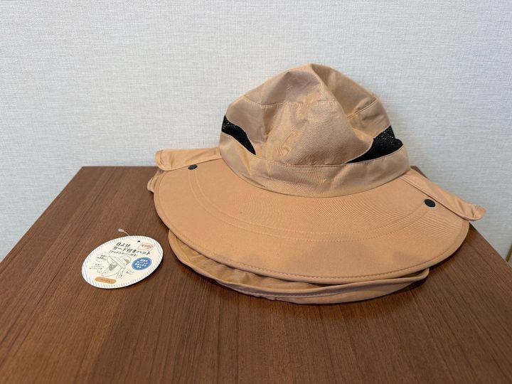 【キャンドゥ】660円は破格！機能満載のサファリハット