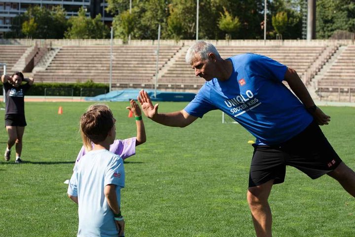 画像2: “JFA×ユニクロ”イベントに参加の元イタリア代表守護神が語る鈴木彩艶「W杯出場GKの中でもトップを争うぐらいの能力」