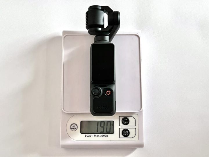 DJI Osmo Pocket 4の本体重量