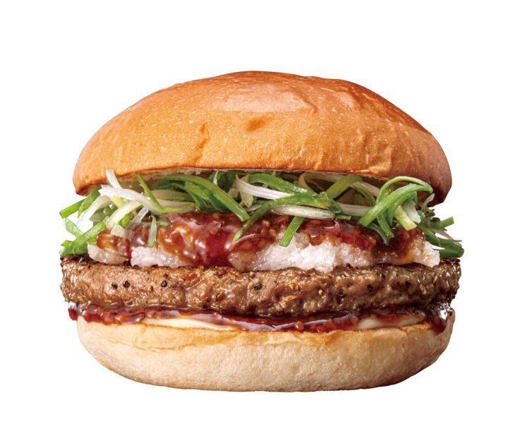 にんにく醤油おろしビーフバーガー