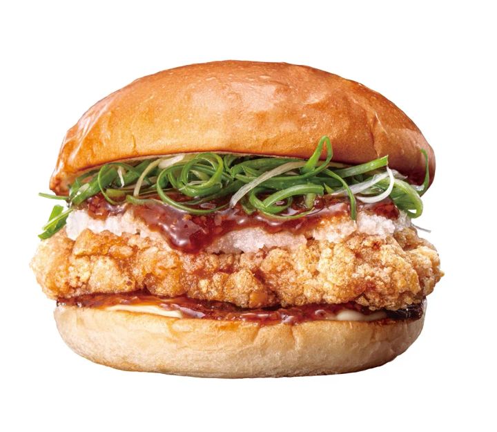 にんにく醤油おろしチキンバーガー