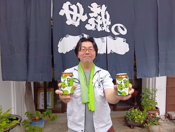 いわて蔵ビール、自家製ジンに梅を1年漬け込んだ「梅酒ソーダ」を限定300缶で新発売！