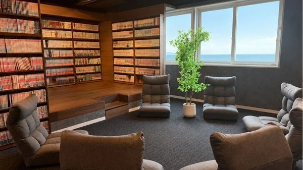 【静岡県静岡市】24時間営業の温浴宿泊施設「駿河健康ランド」のマンガコーナー＆休憩室がリニューアル