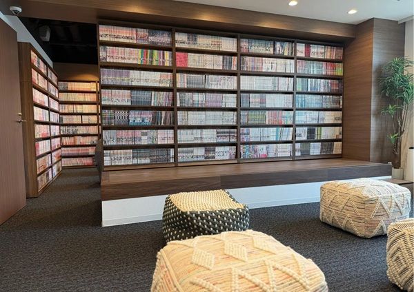 【静岡県静岡市】24時間営業の温浴宿泊施設「駿河健康ランド」のマンガコーナー＆休憩室がリニューアル