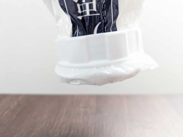 セリア 粉もの袋キャップ 使用例