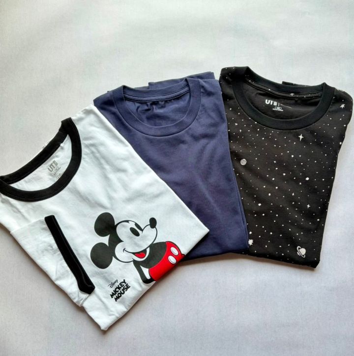 UNIQLO＆GUで購入したTシャツ