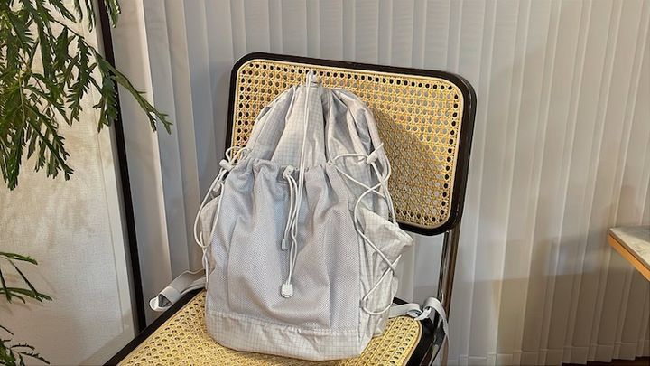 無印良品の撥水 リップストップ リュックサック