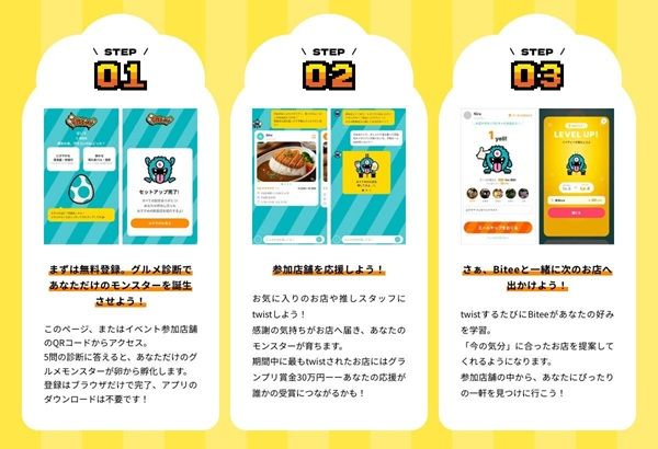 【東京都渋谷区】グルメAIレコメンドアプリ「Bitee」を使った食体験イベント「GOCHISOSAMA AWARD」開催