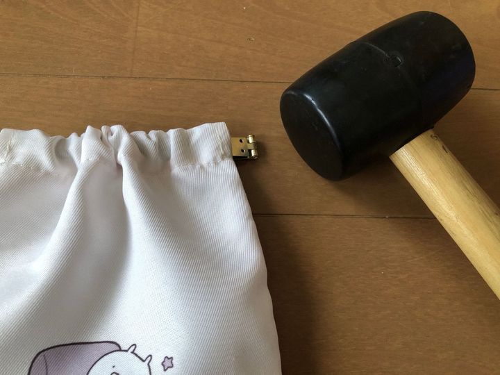 巾着はそのまま使わないの？娘に教えて貰った方法で簡単リメイク