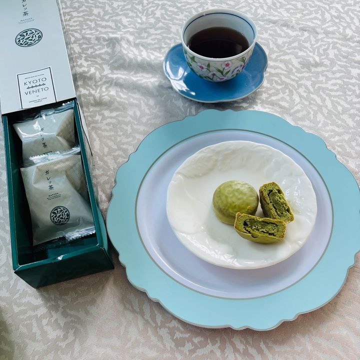 なかなか味わえない！イタリア産チョコレートと宇治抹茶が融合したガレット！