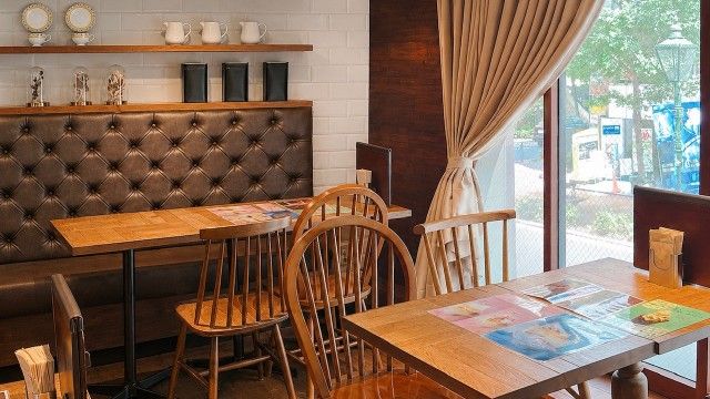 カフェ店内