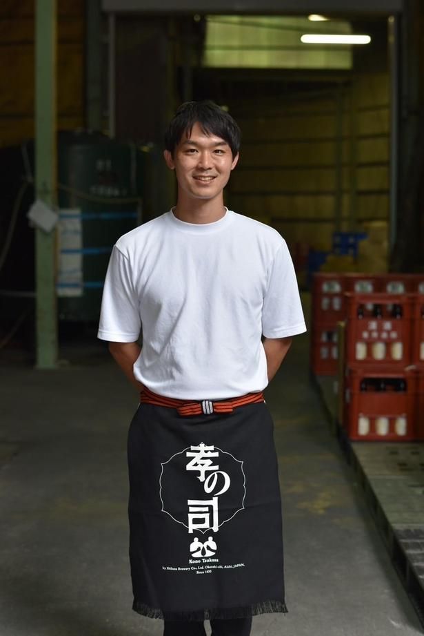 「今取り組んでいることをずっと続けていければ」と話す9代目の柴田さん