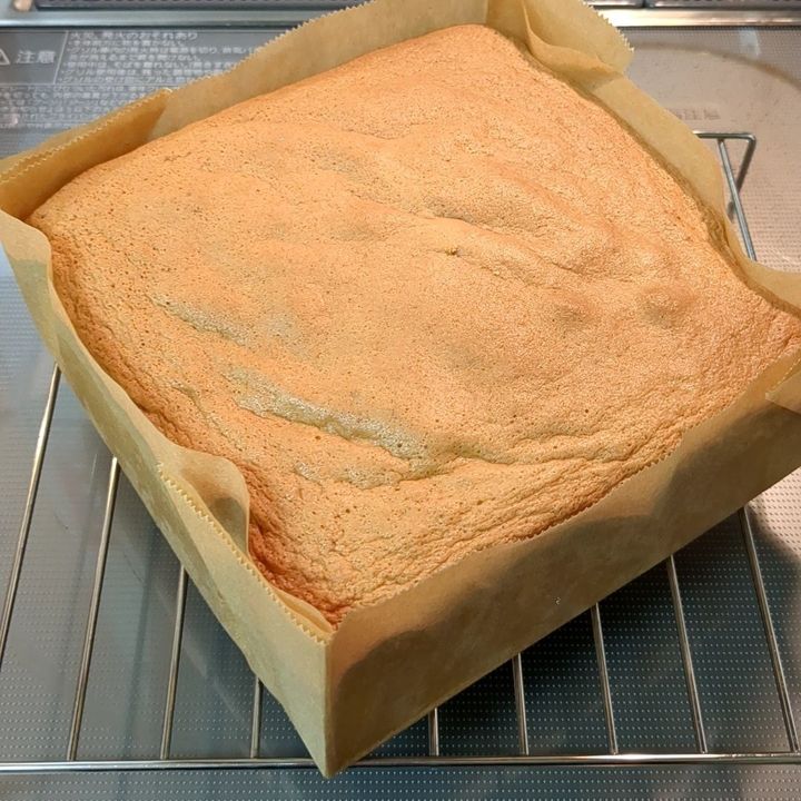 スポンジケーキです！
