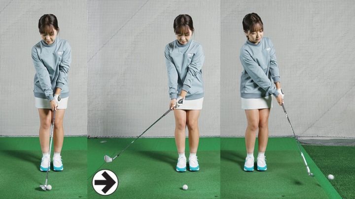 “100切り”のポイントはボールの位置！簡単にピンに寄るアプローチドリル
