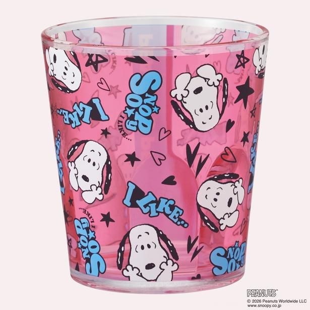 「アクリルコップ ピンク」(858円)