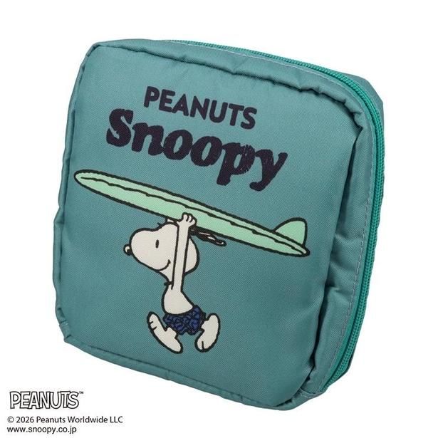「マルチポーチ(PEANUTS/ブルー)」(1089円)
