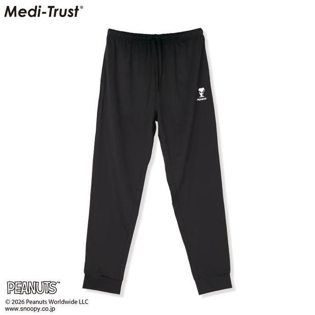 「メンズ 血行促進ルームパンツ(Medi-Trust/ブラック)」(2189円)