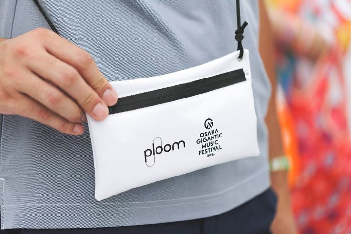 OSAKA GIGANTIC MUSIC FESTIVAL 2026 ジャイガ Ploom LOUNGE 限定サコッシュ