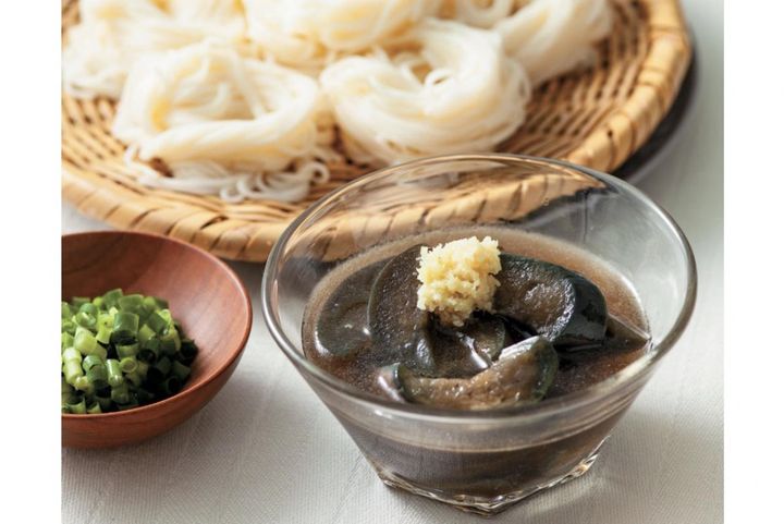 そうめんが毎日でも飽きない、具だくさん【つけだれ】5選：冷やしなすねぎ・トマト香味・豚バラ焼き肉・豆乳・ダブルごま