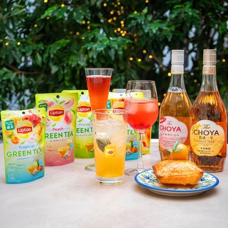 【大阪府大阪市】チョーヤ梅酒とリプトンがコラボ！「The CHOYA GARDEN」でカクテルやスイーツを堪能