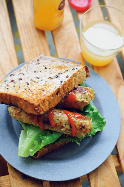 【ソーセージを手づくり】ベランダでおうちキャンプごはん♪「フライパンBBQ」をご提案の画像4