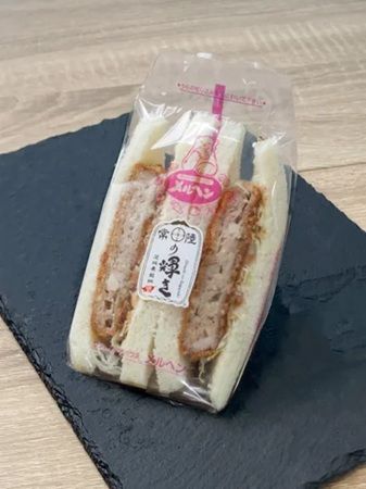 グランプリで金賞の豚肉「常陸の輝き」を使ったサンドイッチが「メルヘン」に登場！