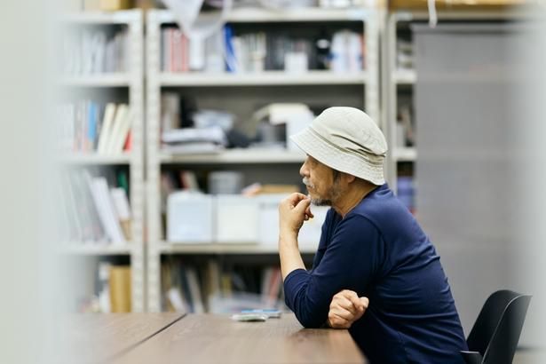 押井監督の新連載「勝手にジャンル。」に乞うご期待！ 撮影/河内彩