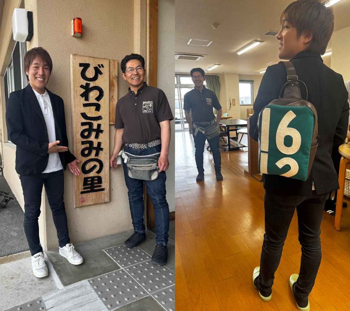 画像: 様々な競馬関係者とコラボ