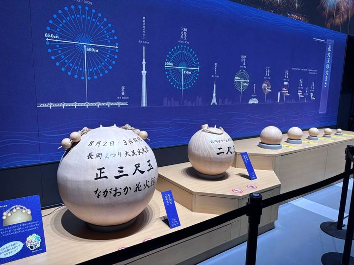 道の駅「ながおか花火館」長岡花火ミュージアム 展示室