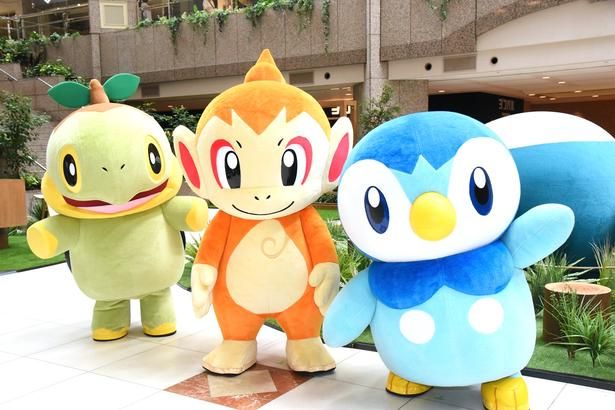 【写真を見る】メディア向け内覧会には、ヒコザル、ポッチャマ、ナエトルも参加 (C)Pokémon/Nintendo/Creatures/GAME FREAK Pokémon Sleep is developed by SELECT BUTTON inc. ポケットモンスター・ポケモン・Pokémonは任天堂・クリーチャーズ・ゲームフリークの商標です。 撮影：ソムタム田井