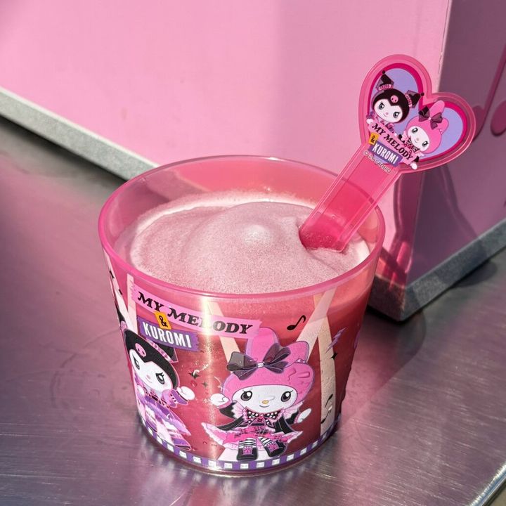 ソフローズン グレープ マイメロディ ＆ クロミ バケツ＆スプーン付き