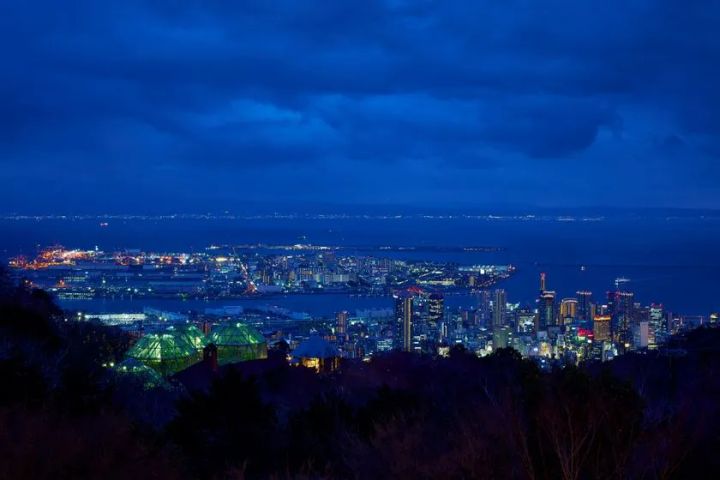 山上から望む神戸の夜景