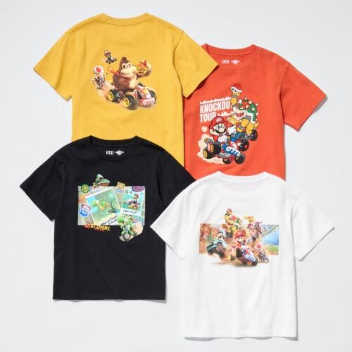 ユニクロ「UT」と『マリオカート ワールド』が初コラボ！ 大人も子どもも欲しい全12アイテムが登場