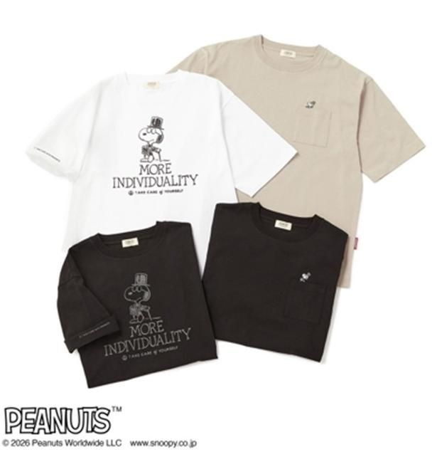 「オーガニックコットンTシャツ」(各5489円)